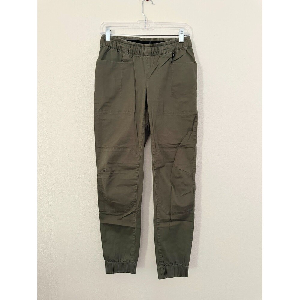Black Diamond Notion Jogger Pants Olive Green Climbing Hiking Camp Women's Small